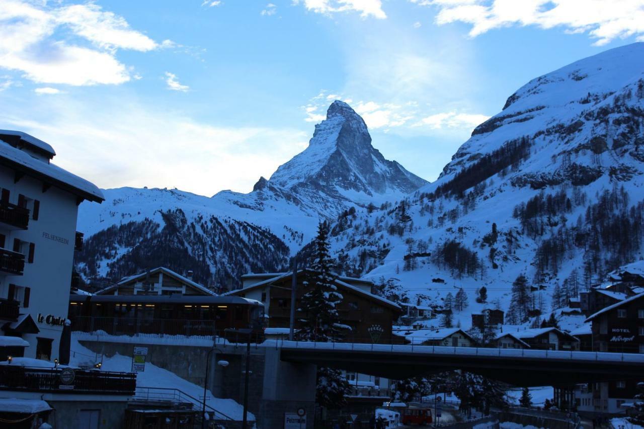 Haus Les Melezes C Apartamento Zermatt Exterior foto